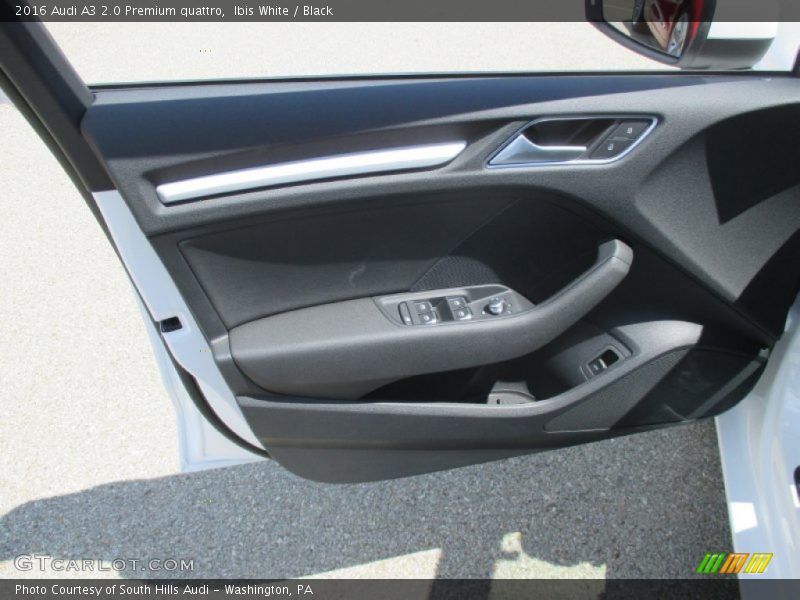Ibis White / Black 2016 Audi A3 2.0 Premium quattro
