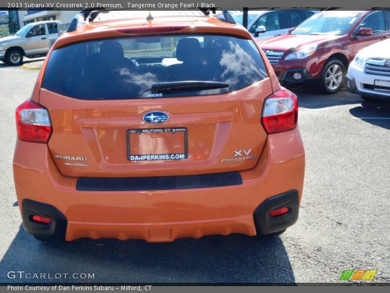 Tangerine Orange Pearl / Black 2013 Subaru XV Crosstrek 2.0 Premium