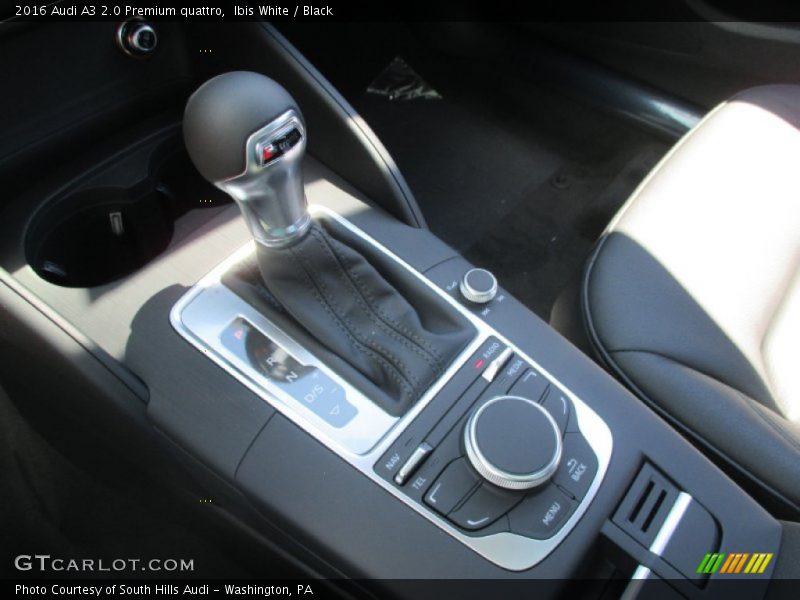  2016 A3 2.0 Premium quattro 6 Speed S Tronic Dual-Clutch Automatic Shifter
