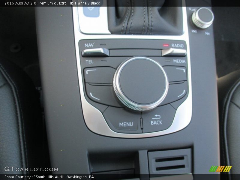 Controls of 2016 A3 2.0 Premium quattro