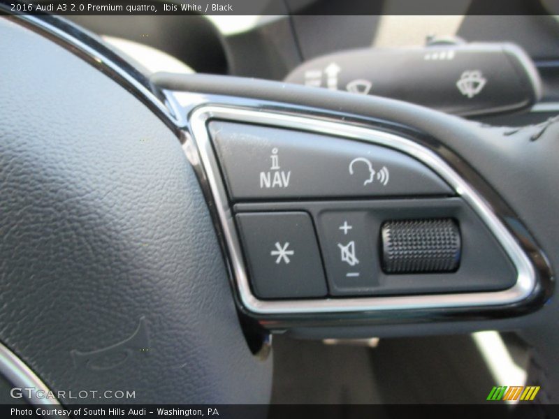 Controls of 2016 A3 2.0 Premium quattro