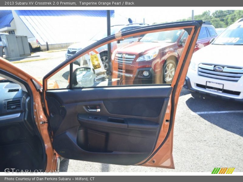 Tangerine Orange Pearl / Black 2013 Subaru XV Crosstrek 2.0 Premium