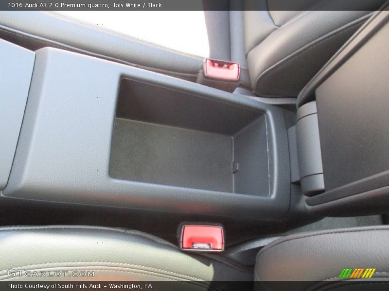 Ibis White / Black 2016 Audi A3 2.0 Premium quattro