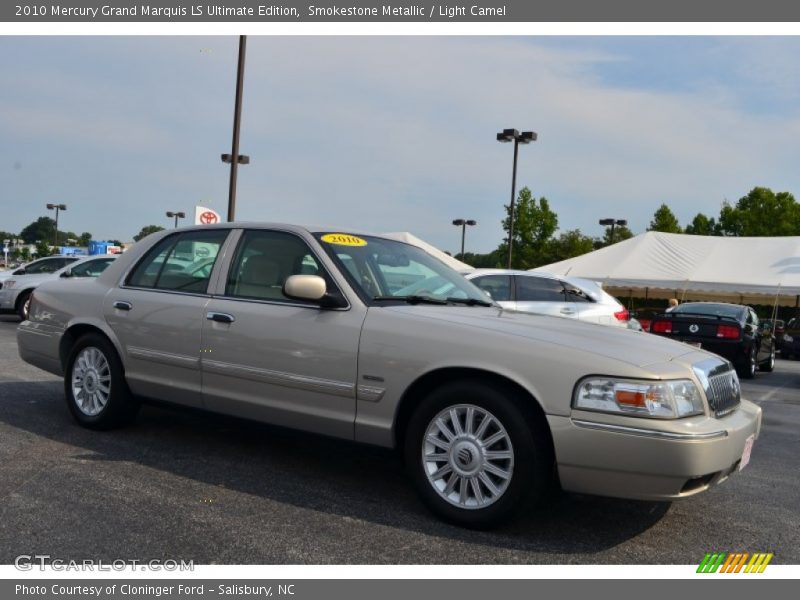 Smokestone Metallic / Light Camel 2010 Mercury Grand Marquis LS Ultimate Edition