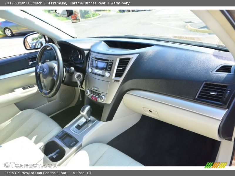 Caramel Bronze Pearl / Warm Ivory 2012 Subaru Outback 2.5i Premium