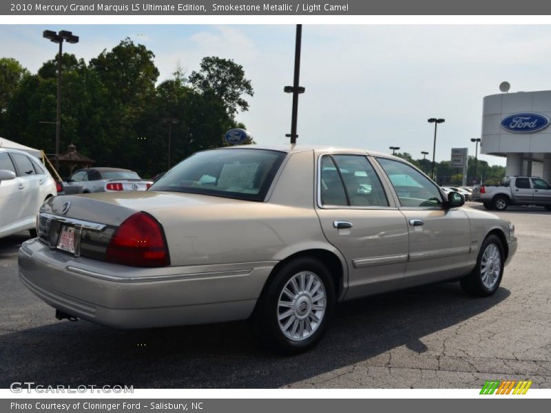 Smokestone Metallic / Light Camel 2010 Mercury Grand Marquis LS Ultimate Edition