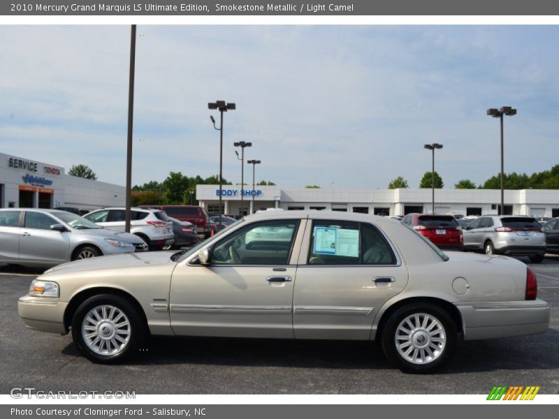 Smokestone Metallic / Light Camel 2010 Mercury Grand Marquis LS Ultimate Edition