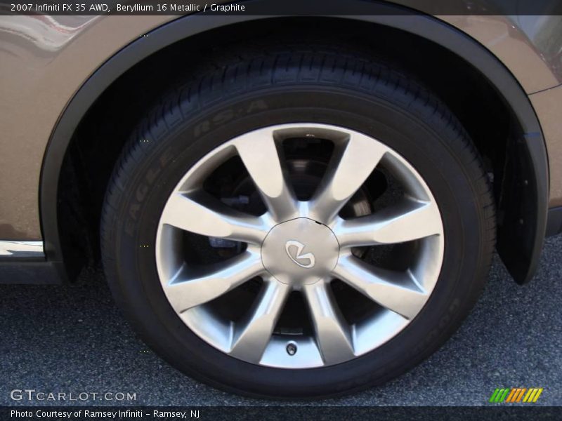 Beryllium 16 Metallic / Graphite 2007 Infiniti FX 35 AWD