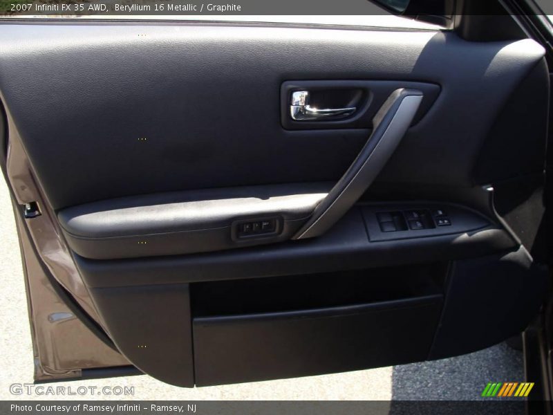 Beryllium 16 Metallic / Graphite 2007 Infiniti FX 35 AWD