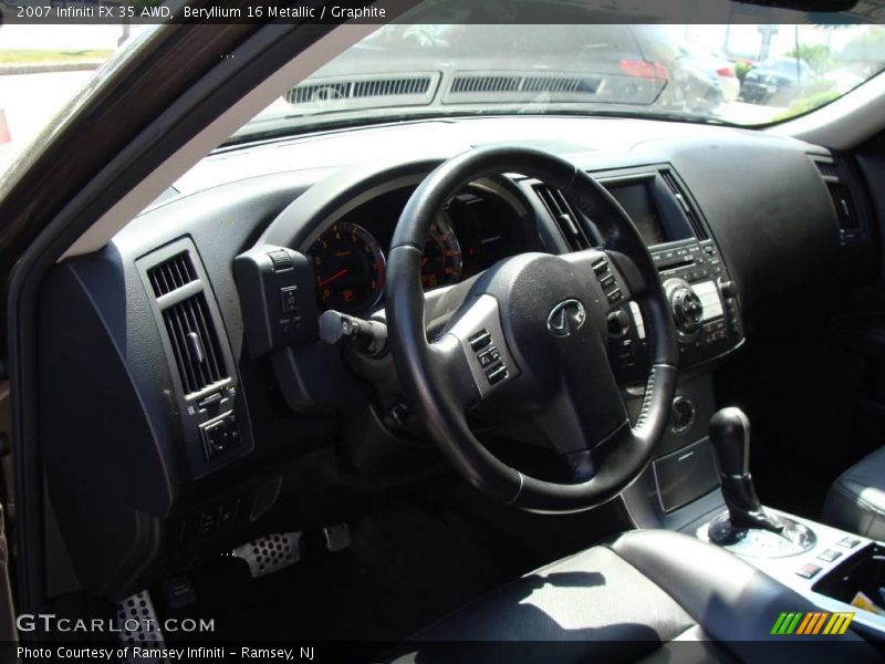 Beryllium 16 Metallic / Graphite 2007 Infiniti FX 35 AWD
