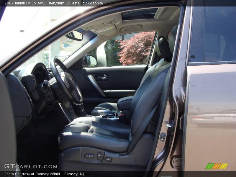 Beryllium 16 Metallic / Graphite 2007 Infiniti FX 35 AWD