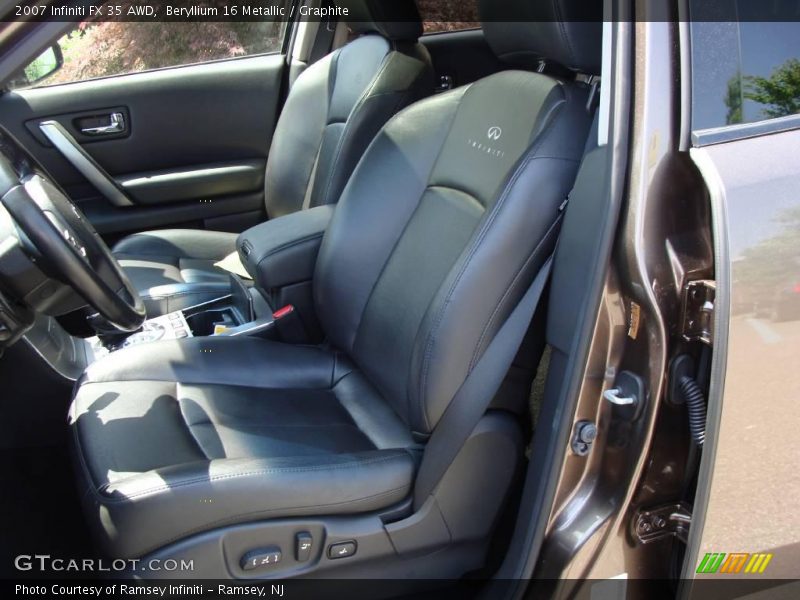 Beryllium 16 Metallic / Graphite 2007 Infiniti FX 35 AWD