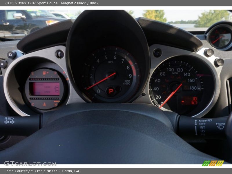 Magnetic Black / Black 2016 Nissan 370Z Sport Coupe