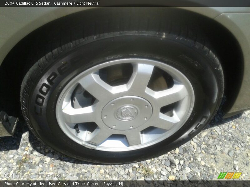 Cashmere / Light Neutral 2004 Cadillac CTS Sedan