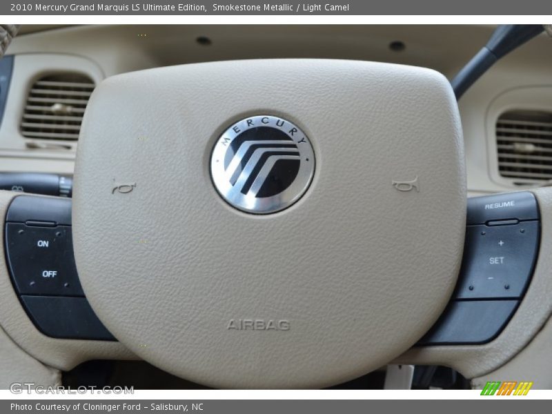 Smokestone Metallic / Light Camel 2010 Mercury Grand Marquis LS Ultimate Edition