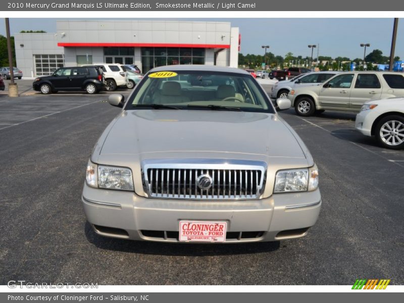 Smokestone Metallic / Light Camel 2010 Mercury Grand Marquis LS Ultimate Edition