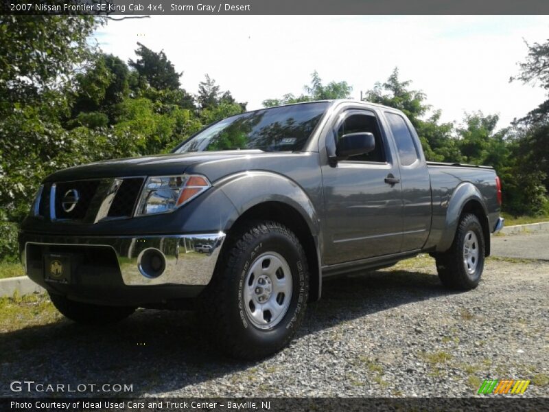 Storm Gray / Desert 2007 Nissan Frontier SE King Cab 4x4