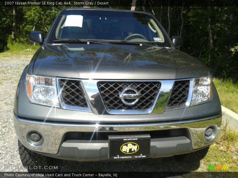 Storm Gray / Desert 2007 Nissan Frontier SE King Cab 4x4