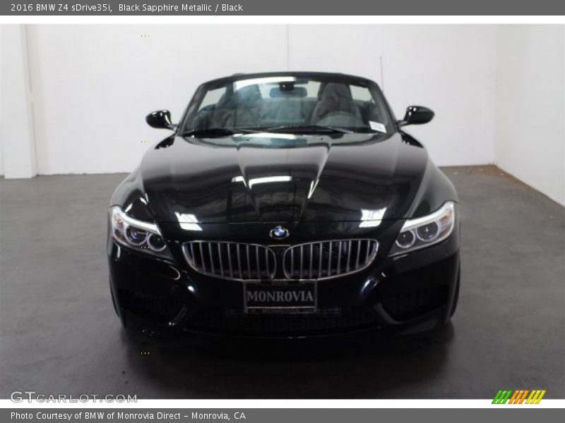 Black Sapphire Metallic / Black 2016 BMW Z4 sDrive35i