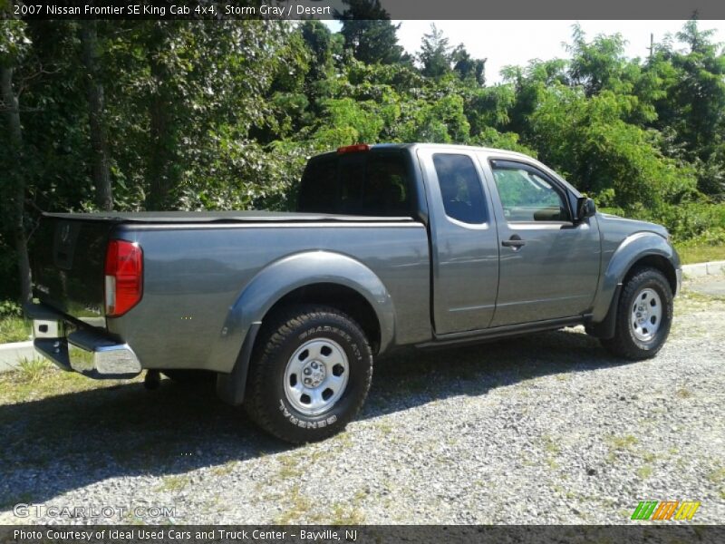 Storm Gray / Desert 2007 Nissan Frontier SE King Cab 4x4