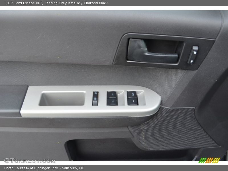 Sterling Gray Metallic / Charcoal Black 2012 Ford Escape XLT