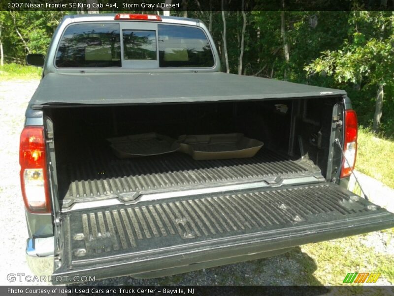 Storm Gray / Desert 2007 Nissan Frontier SE King Cab 4x4