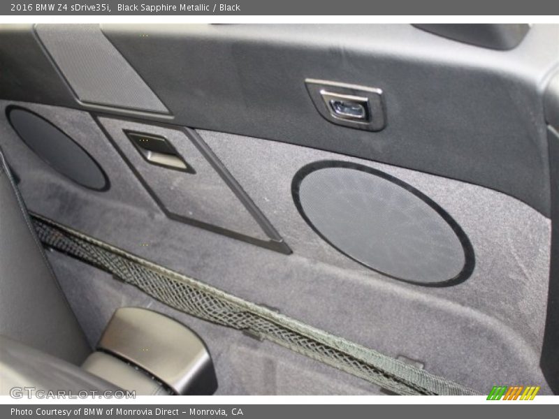 Black Sapphire Metallic / Black 2016 BMW Z4 sDrive35i