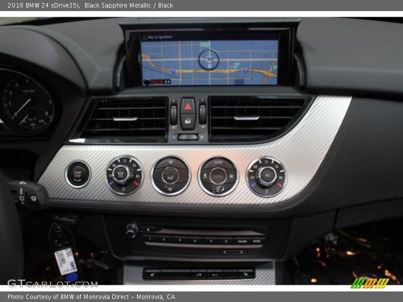 Controls of 2016 Z4 sDrive35i
