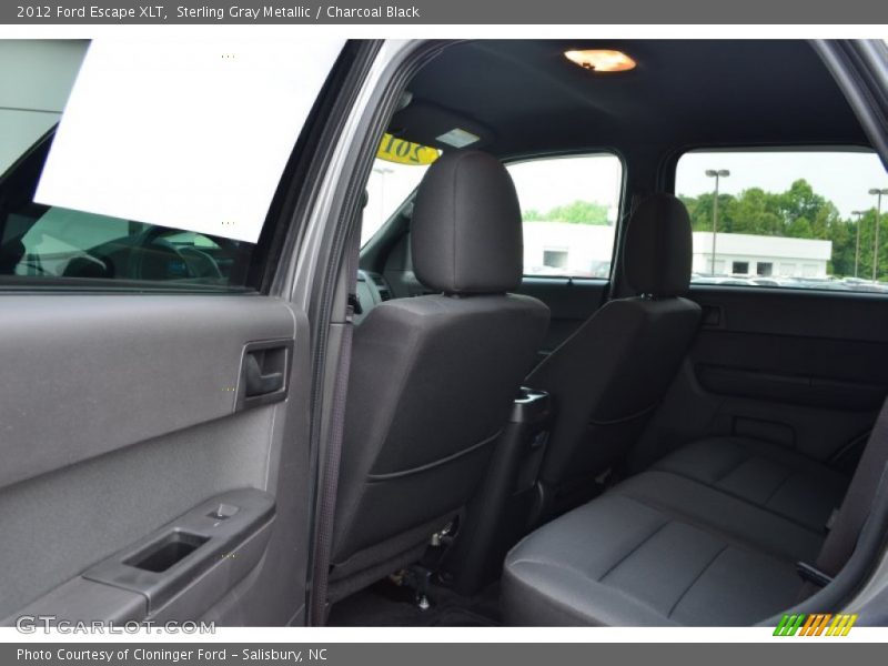Sterling Gray Metallic / Charcoal Black 2012 Ford Escape XLT