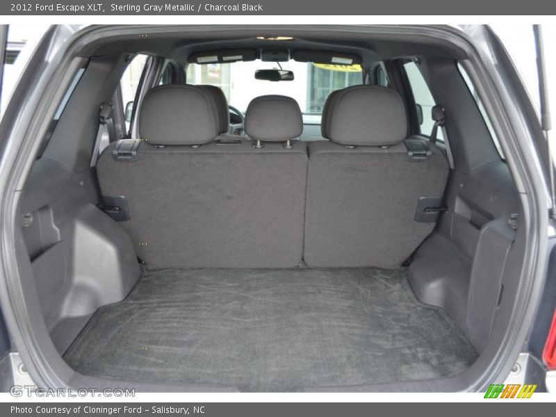 Sterling Gray Metallic / Charcoal Black 2012 Ford Escape XLT