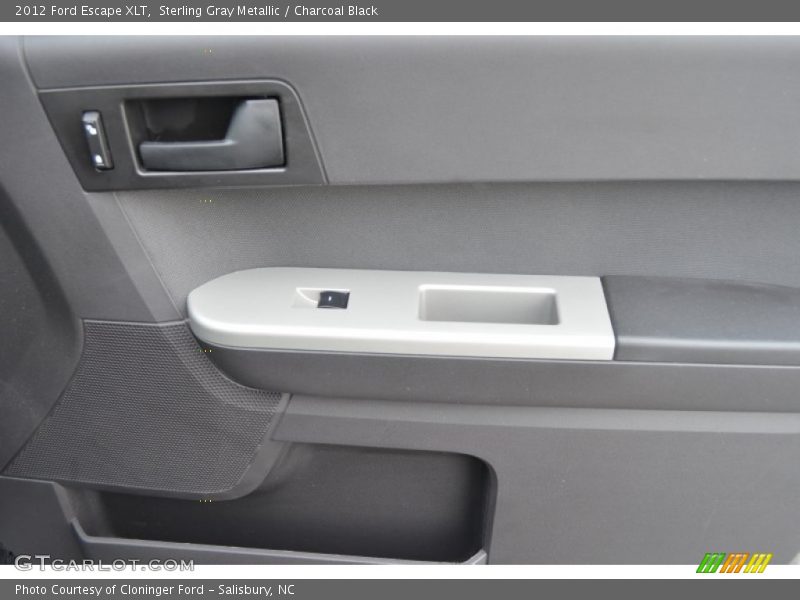 Sterling Gray Metallic / Charcoal Black 2012 Ford Escape XLT