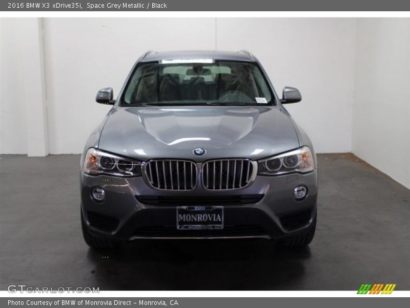 Space Grey Metallic / Black 2016 BMW X3 xDrive35i