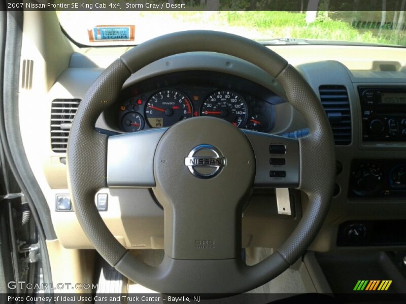 Storm Gray / Desert 2007 Nissan Frontier SE King Cab 4x4