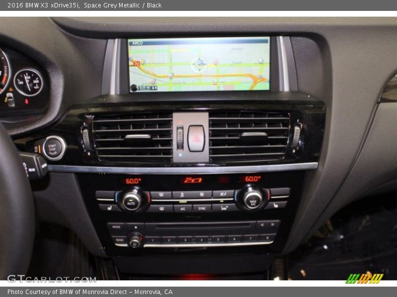 Controls of 2016 X3 xDrive35i