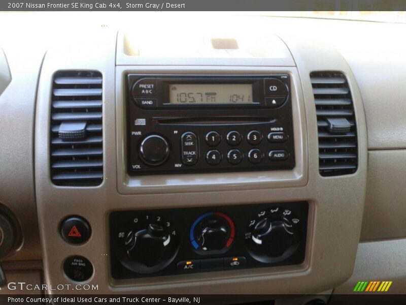 Storm Gray / Desert 2007 Nissan Frontier SE King Cab 4x4