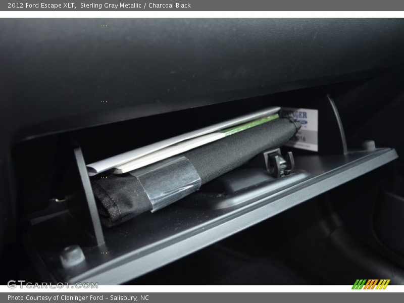 Sterling Gray Metallic / Charcoal Black 2012 Ford Escape XLT