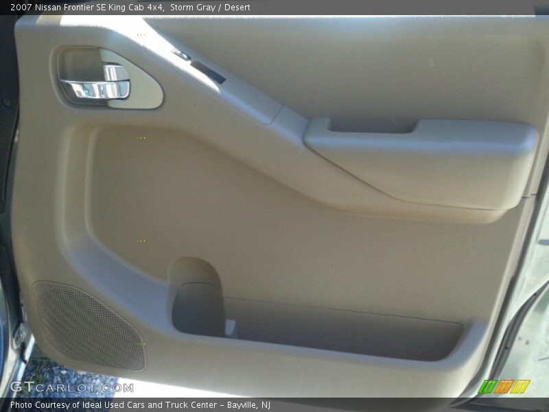 Storm Gray / Desert 2007 Nissan Frontier SE King Cab 4x4