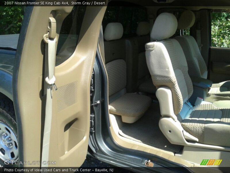 Storm Gray / Desert 2007 Nissan Frontier SE King Cab 4x4