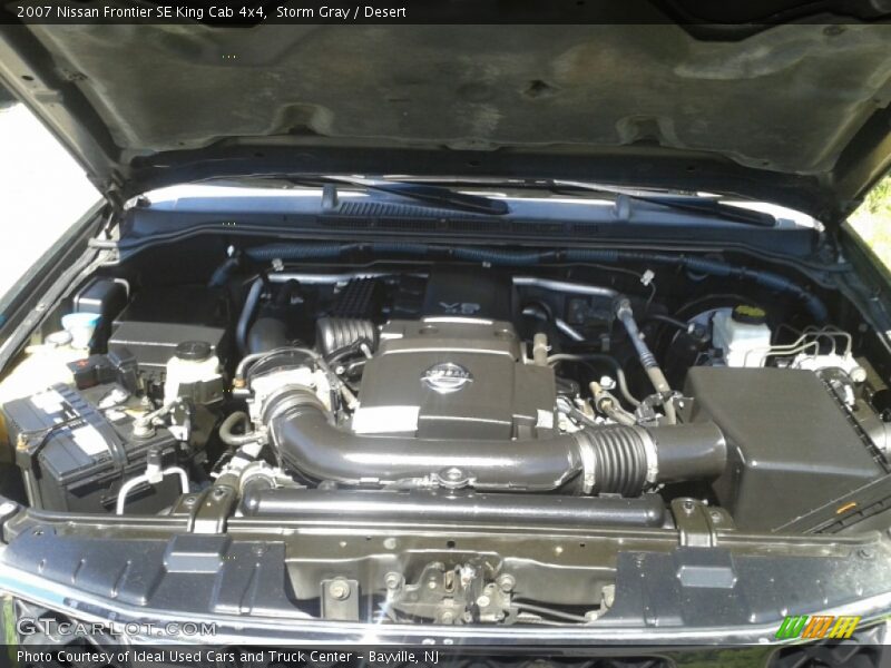 Storm Gray / Desert 2007 Nissan Frontier SE King Cab 4x4