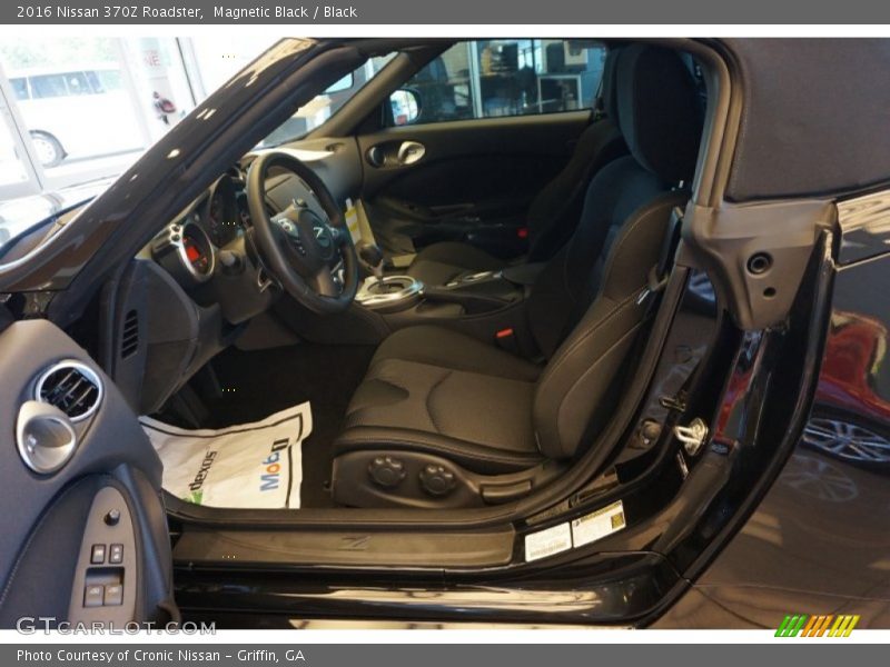  2016 370Z Roadster Black Interior