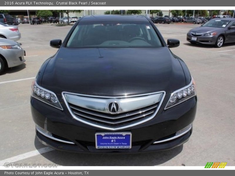 Crystal Black Pearl / Seacoast 2016 Acura RLX Technology