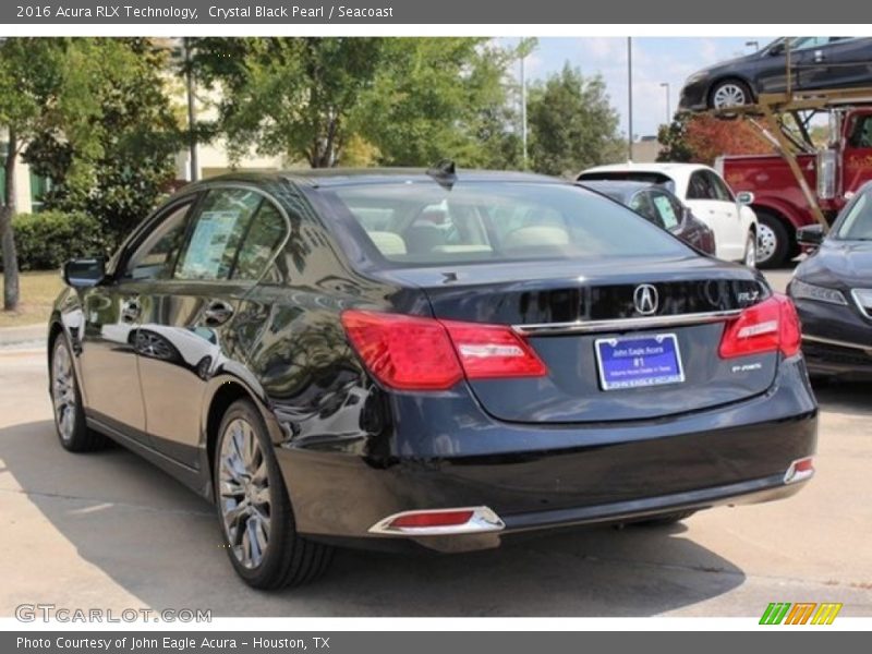 Crystal Black Pearl / Seacoast 2016 Acura RLX Technology