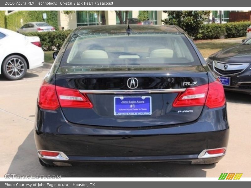 Crystal Black Pearl / Seacoast 2016 Acura RLX Technology