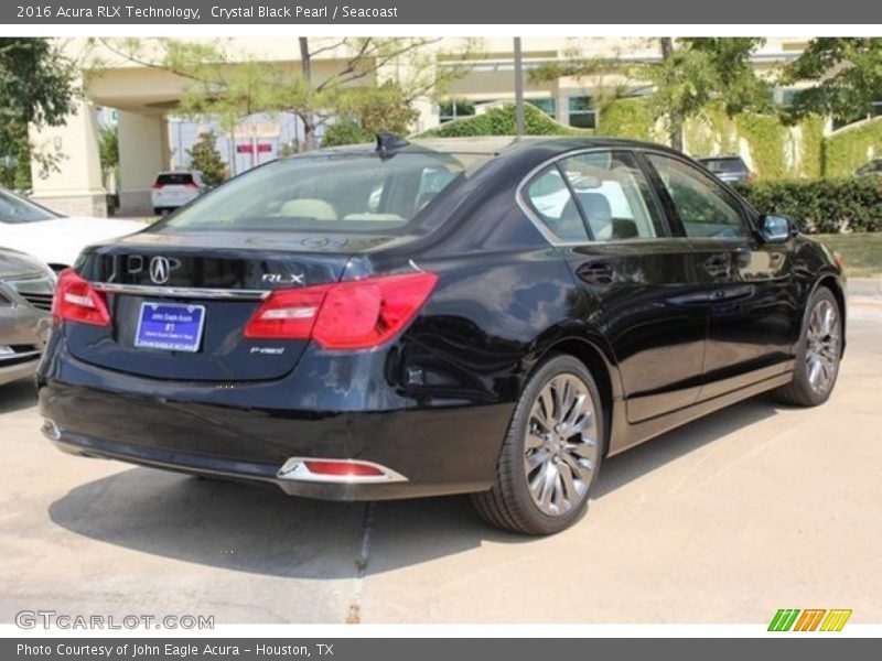 Crystal Black Pearl / Seacoast 2016 Acura RLX Technology