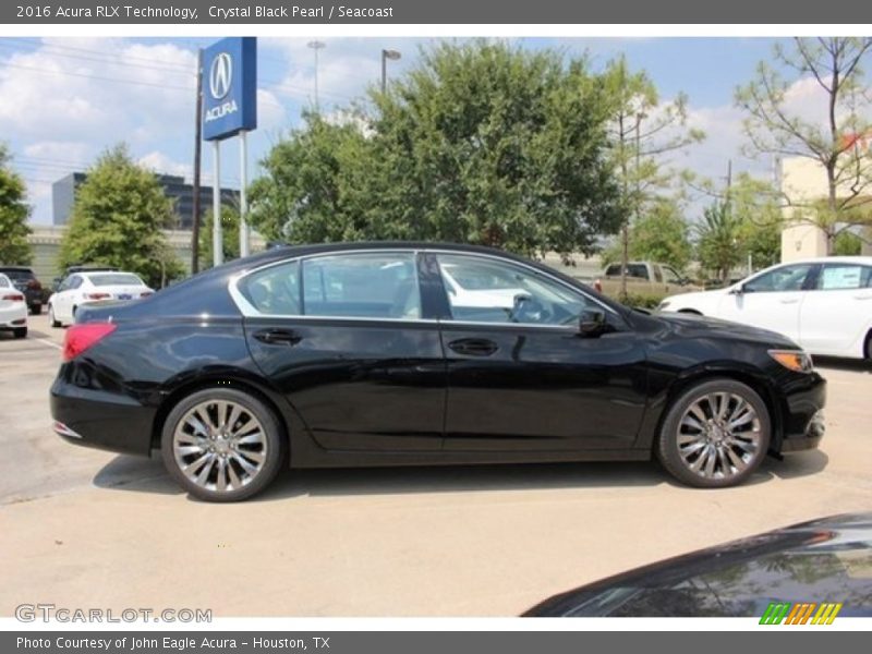 Crystal Black Pearl / Seacoast 2016 Acura RLX Technology