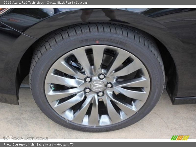 Crystal Black Pearl / Seacoast 2016 Acura RLX Technology