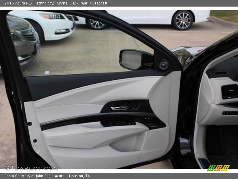 Crystal Black Pearl / Seacoast 2016 Acura RLX Technology