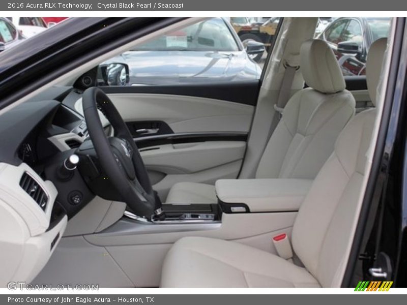 Crystal Black Pearl / Seacoast 2016 Acura RLX Technology
