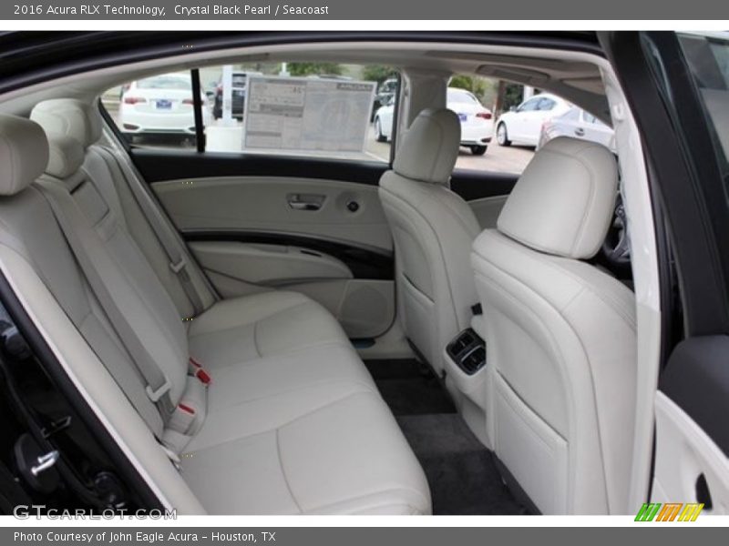 Crystal Black Pearl / Seacoast 2016 Acura RLX Technology