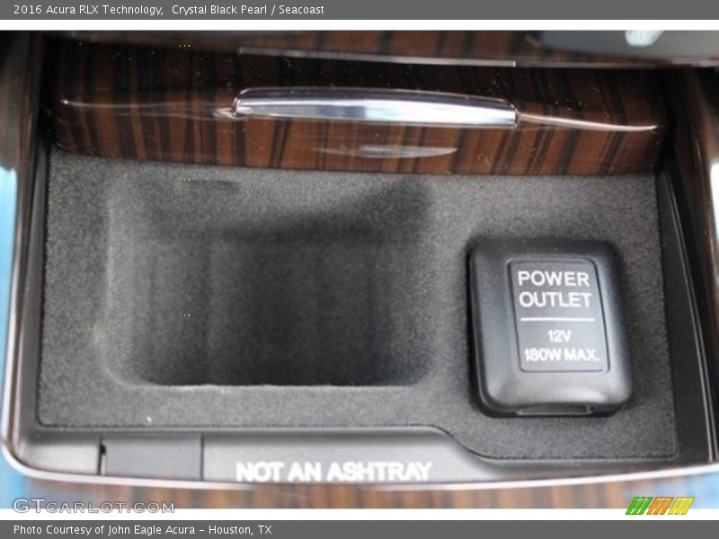 Crystal Black Pearl / Seacoast 2016 Acura RLX Technology